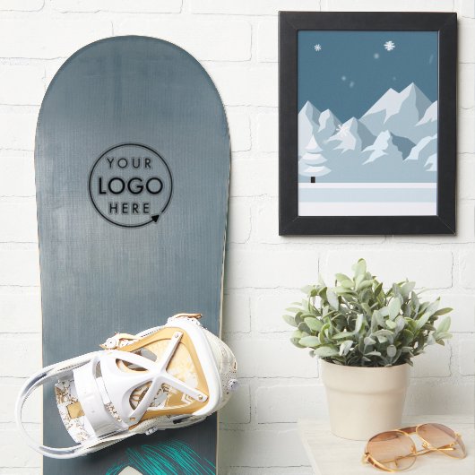 Zakelijke Logo | Professionele ondernemingsraad Sticker (Snowboard)