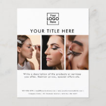 Zakelijke Logo Professionele Schoonheidssalon 3 Fo