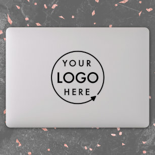 Zakelijke Logo   Professionele zakelijke laptop Sticker
