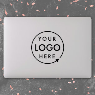 Zakelijke Logo Professionele zakelijke laptop Sticker