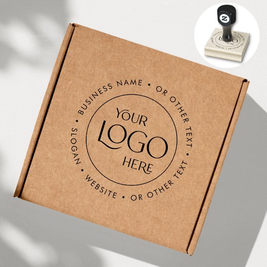 Zakelijke Logo Promotie Aangepaste tekst Moderne r Rubberstempel