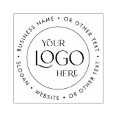 Zakelijke Logo Promotie Aangepaste tekst Moderne r Rubberstempel (Afrduk)