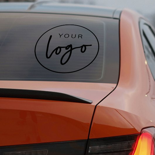Zakelijke Logo Promotie Eenvoudige Auto Bumper Ven Sticker