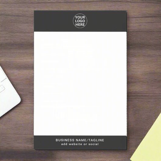 Zakelijke Logo Promotie Zwart-wit Promo Post-it® Notes