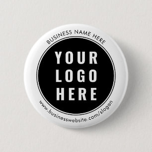 Zakelijke Logo Promotionele Custom Ronde Button 5,7 Cm