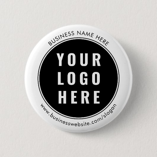 Zakelijke Logo Promotionele Custom Ronde Button 5,7 Cm (Voorkant)