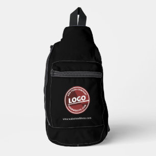 Zakelijke Logo promotionele medewerkers toevoegen  Sling Bag