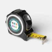 Zakelijke Logo promotionele meetlint Sjabloon Rolmaat (Hoek)