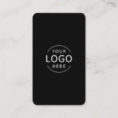 Zakelijke Logo QR Code Feedback Social Media Visitekaartje (Achterkant)