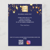 Zakelijke logo qr code instagram flyer (Voorkant)