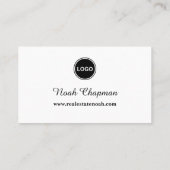 Zakelijke Logo QR-code Professionele service Visitekaartje (Achterkant)