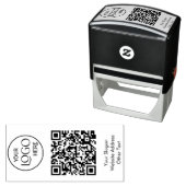 Zakelijke Logo QR Code Promotionele Moderne Zelfinktende Stempel (In situ)