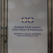 Zakelijke Logo Raamsticker