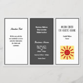 Zakelijke Logo Reclame Kleine Brochure (Voorkant)