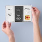 Zakelijke Logo Reclame Kleine Brochure (Hand)