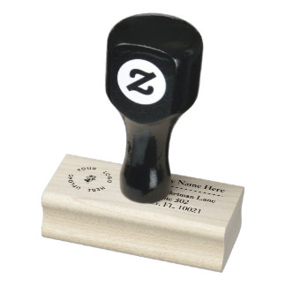 Zakelijke Logo Retouradres Rubberstempel