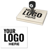 Zakelijke Logo Rubberstempel (Gestempeld)