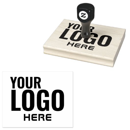 Zakelijke Logo Rubberstempel (Gestempeld)