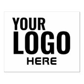 Zakelijke Logo Rubberstempel (Afrduk)