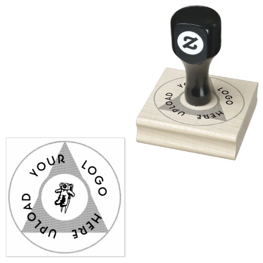 Zakelijke Logo Rubberstempel (Gestempeld)