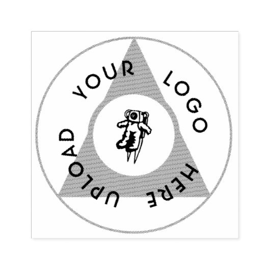 Zakelijke Logo Rubberstempel (Afrduk)