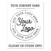 Zakelijke Logo Rubberstempel (Afrduk)