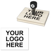 Zakelijke Logo Rubberstempel (Gestempeld)