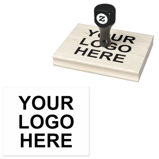 Zakelijke Logo Rubberstempel (Gestempeld)