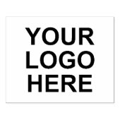 Zakelijke Logo Rubberstempel (Afrduk)