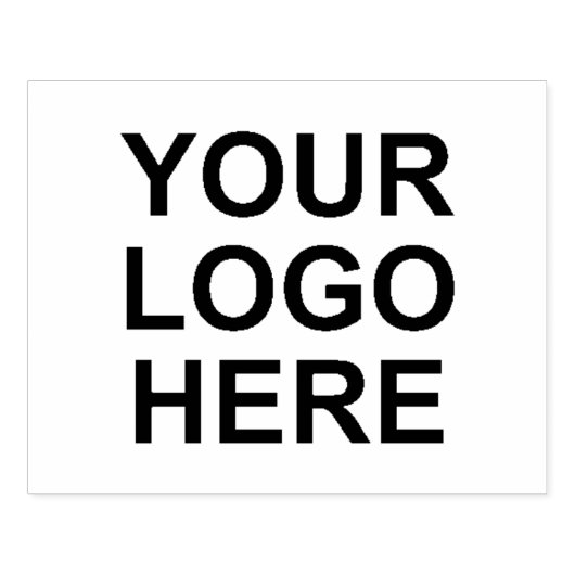 Zakelijke Logo Rubberstempel (Afrduk)