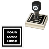 Zakelijke Logo Sjabloon Rubber Ink Stempel Kleuren (Gestempeld)