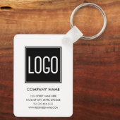 Zakelijke Logo Sleutelhanger (Achterkant)