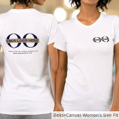 Zakelijke Logo Slim Fit voor dames T-shirt