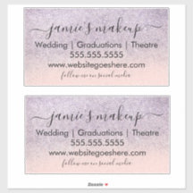 Zakelijke Logo Social Media Beauty Faux Glitter