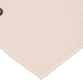 Zakelijke Logo Social Media Zacht Roze Display Tafelkleed (Gekanteld)