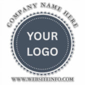 Zakelijke Logo Sticker (Voorkant)
