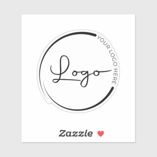 Zakelijke Logo Sticker (Vel)