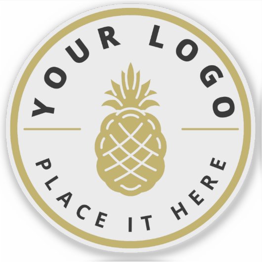 Zakelijke Logo Sticker (Voorkant)