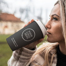 Zakelijke Logo | Stijlvolle moderne professional Papieren Bekers