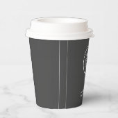 Zakelijke Logo | Stijlvolle moderne professional Papieren Bekers (Rechts)