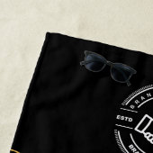 Zakelijke Logo | Strandlaken Minimalistische stran (In situ)