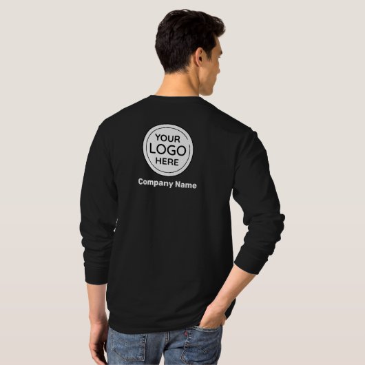 Zakelijke Logo T-shirt (Achterkant volledig)