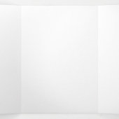 Zakelijke Logo & tekst Modern Trifold Brochure Drieluik Kaart (Binnenkant midden)