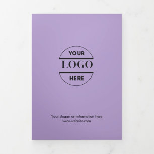 Zakelijke Logo & tekst Modern Trifold Brochure Drieluik Uitnodiging