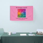  zakelijke Logo tekstkleur Sjabloon Spandoek (Beurs)