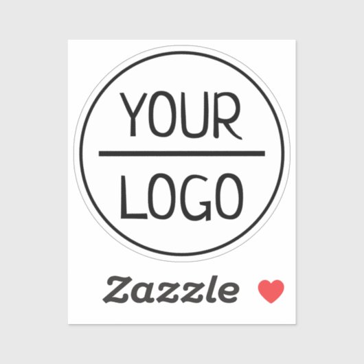 Zakelijke Logo | Telefoonnummer voor professioneel Sticker (Vel)