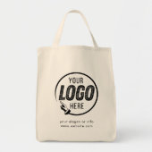 Zakelijke Logo toevoegen | Bedrijf Professional Co Tote Bag (Voorkant)