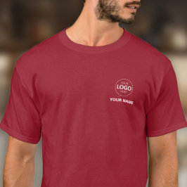 Zakelijke Logo Upload Sjabloon - Creëer Uw Eigen T-shirt