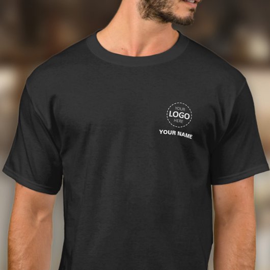 Zakelijke Logo Upload Sjabloon - Creëer Uw Eigen T-shirt