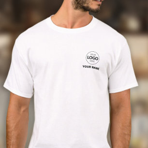 Zakelijke Logo Upload Sjabloon - Creëer Uw Eigen T-shirt